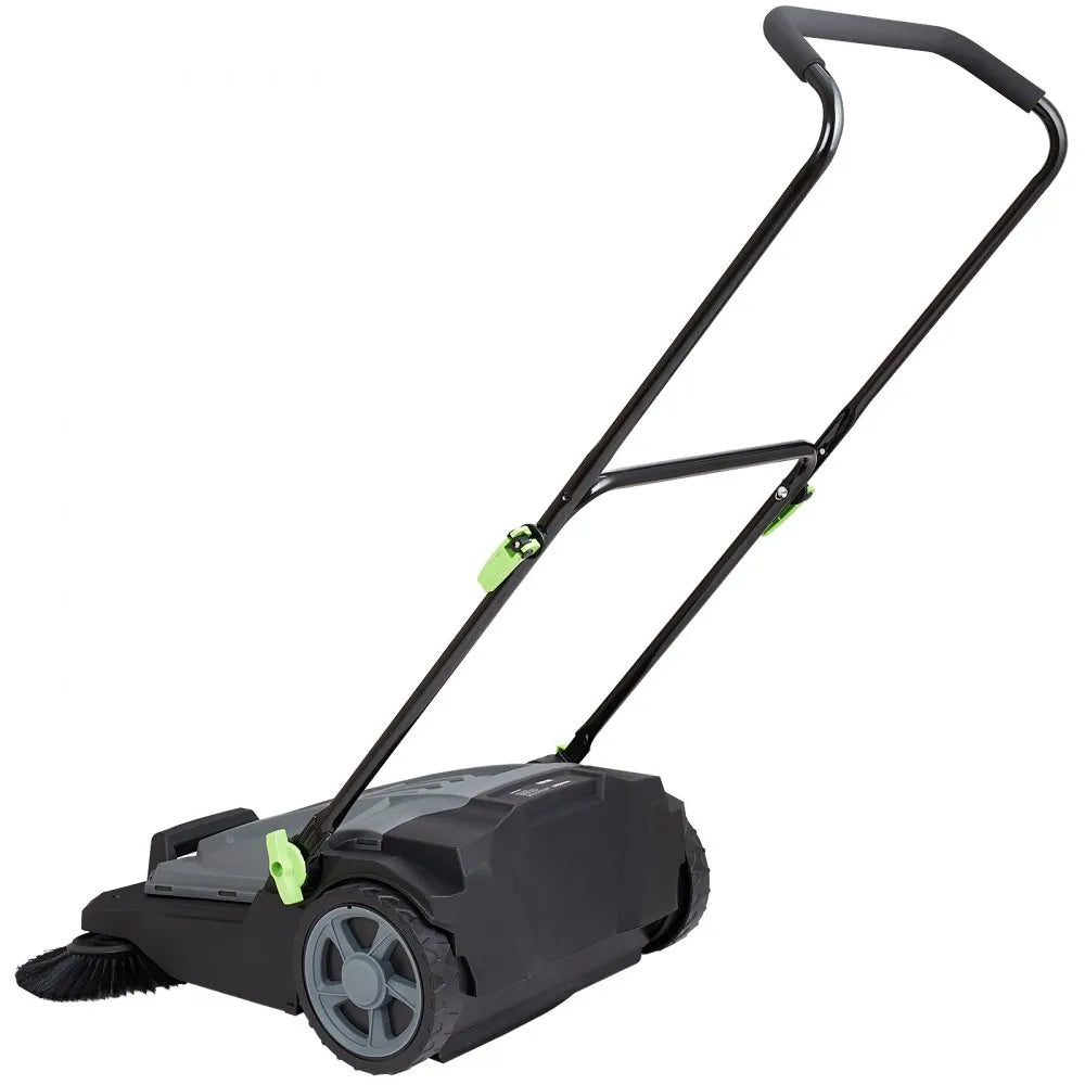 VEVOR Walk-Behind Hand Push Floor Sweeper 25.6 in. 5 gal.