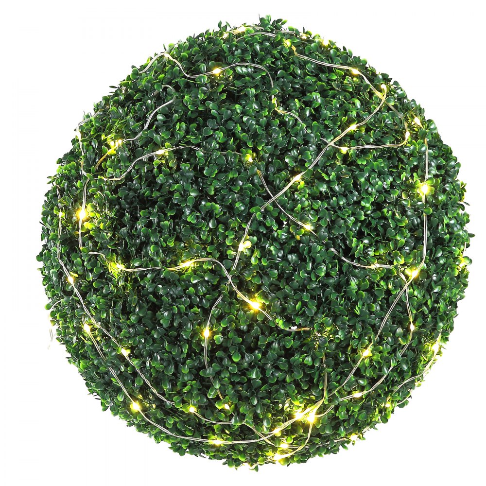 VEVOR Artificial Boxwood Topiary Balls 20 in. 2 Pieces